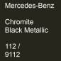 Preview: Mercedes-Benz, Chromite Black Metallic, 112 / 9112.